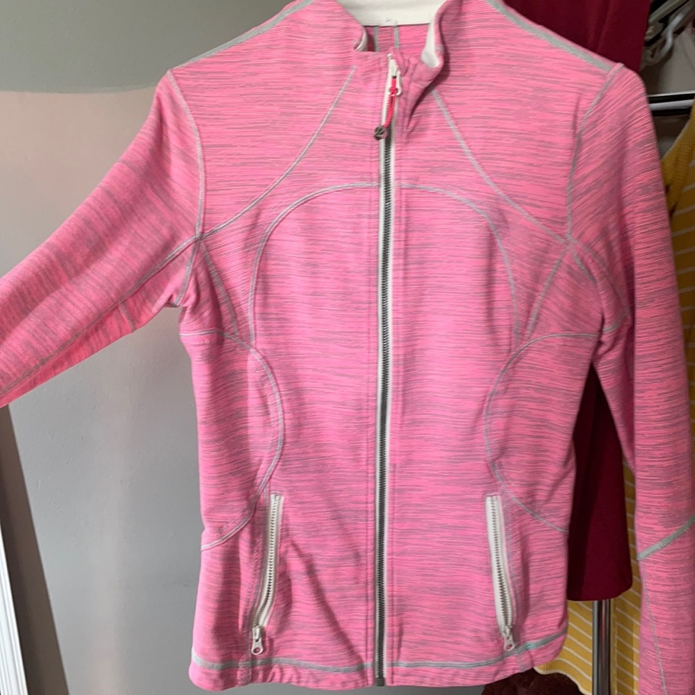 Pink Lululemon Zip Up